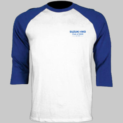 Club Classic Long Sleeve - RAMO Adult Raglan 3/4 Sleeve Tee Thumbnail