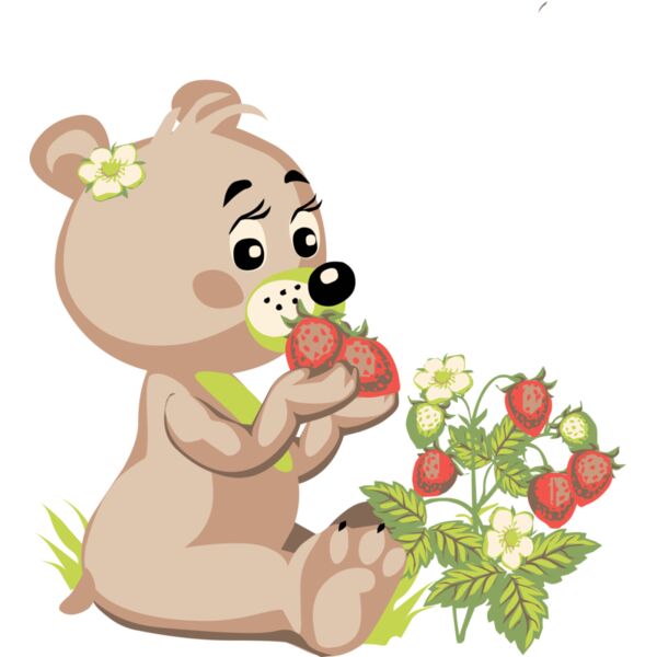 Bear Strawberries Thumbnail