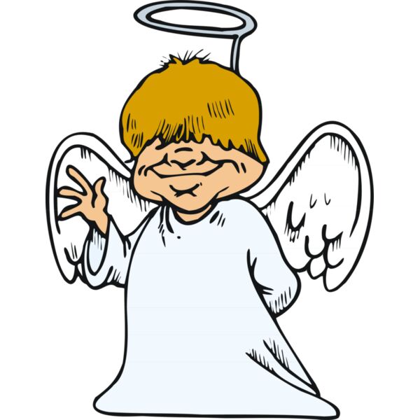 Scruffy male angel Thumbnail