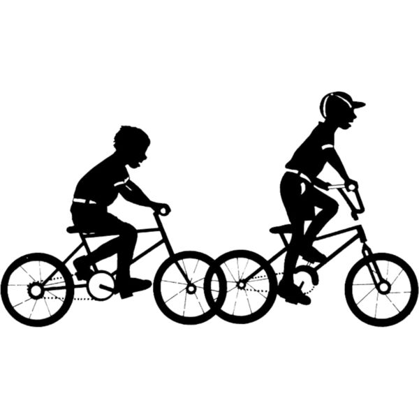 Boys riding bikes Thumbnail