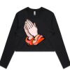 AS Colour Long Sleeve Crop Thumbnail