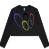 AS Colour Long Sleeve Crop Thumbnail